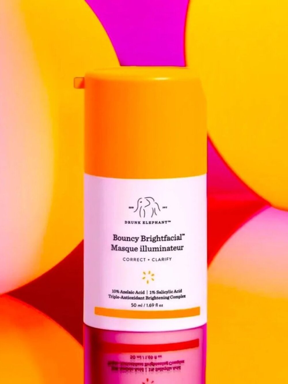 Drunk Elephant Bouncy Brightfacial Brightening Mask 1.69oz